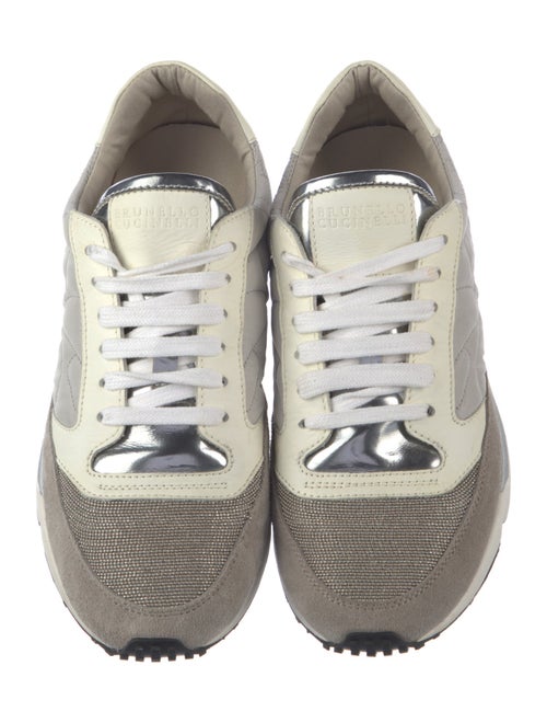 Brunello Cucinelli Monili Suede Sneakers