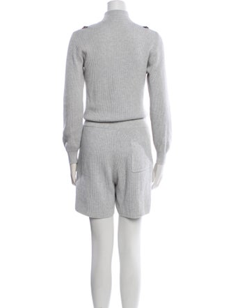 Brunello Cucinelli Mock Neck Romper