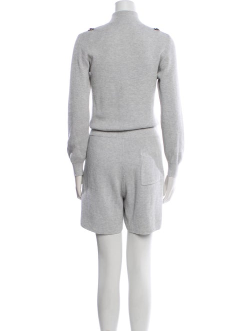 Brunello Cucinelli Mock Neck Romper