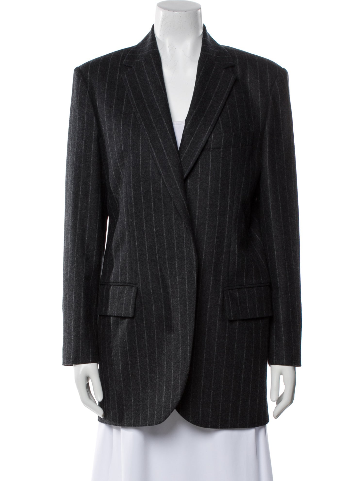 Brunello Cucinelli Wool Striped Blazer