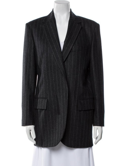 Brunello Cucinelli Wool Striped Blazer