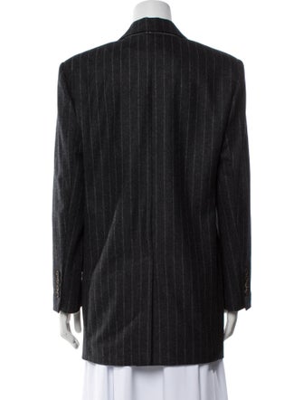 Brunello Cucinelli Wool Striped Blazer