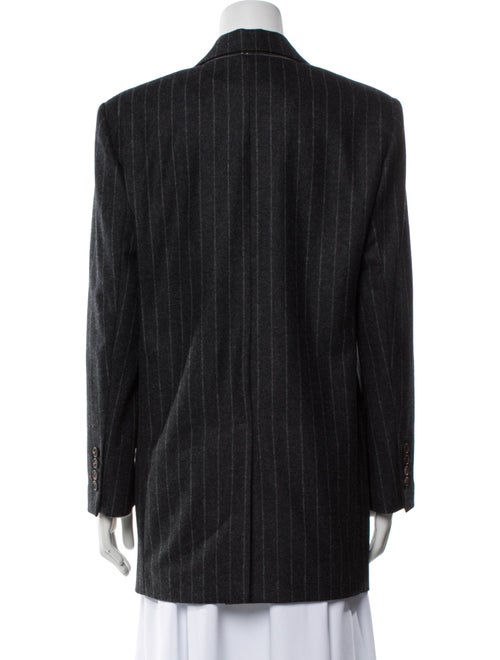 Brunello Cucinelli Wool Striped Blazer
