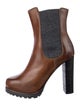 Brunello Cucinelli Leather Chelsea Boots