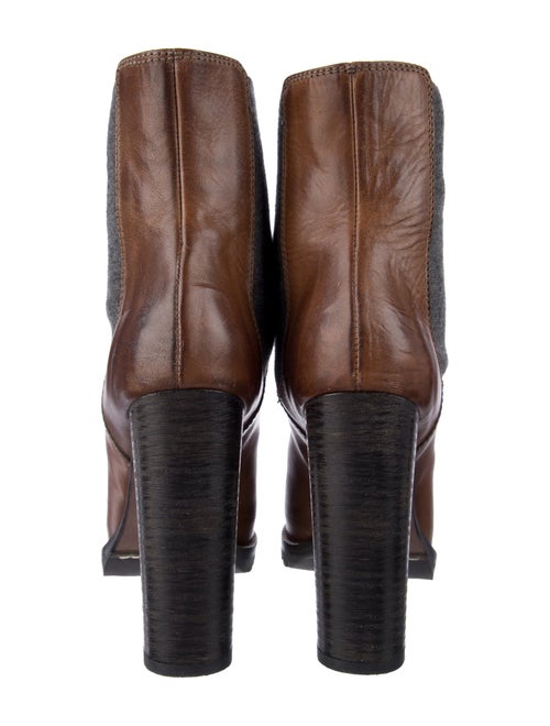 Brunello Cucinelli Leather Chelsea Boots
