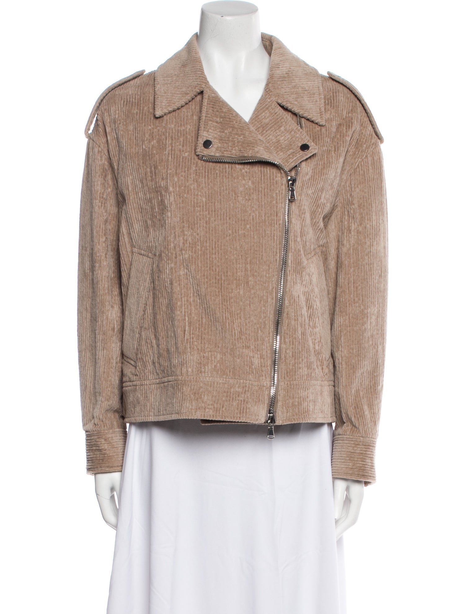 Brunello Cucinelli Faux Fur Jacket w/ Tags