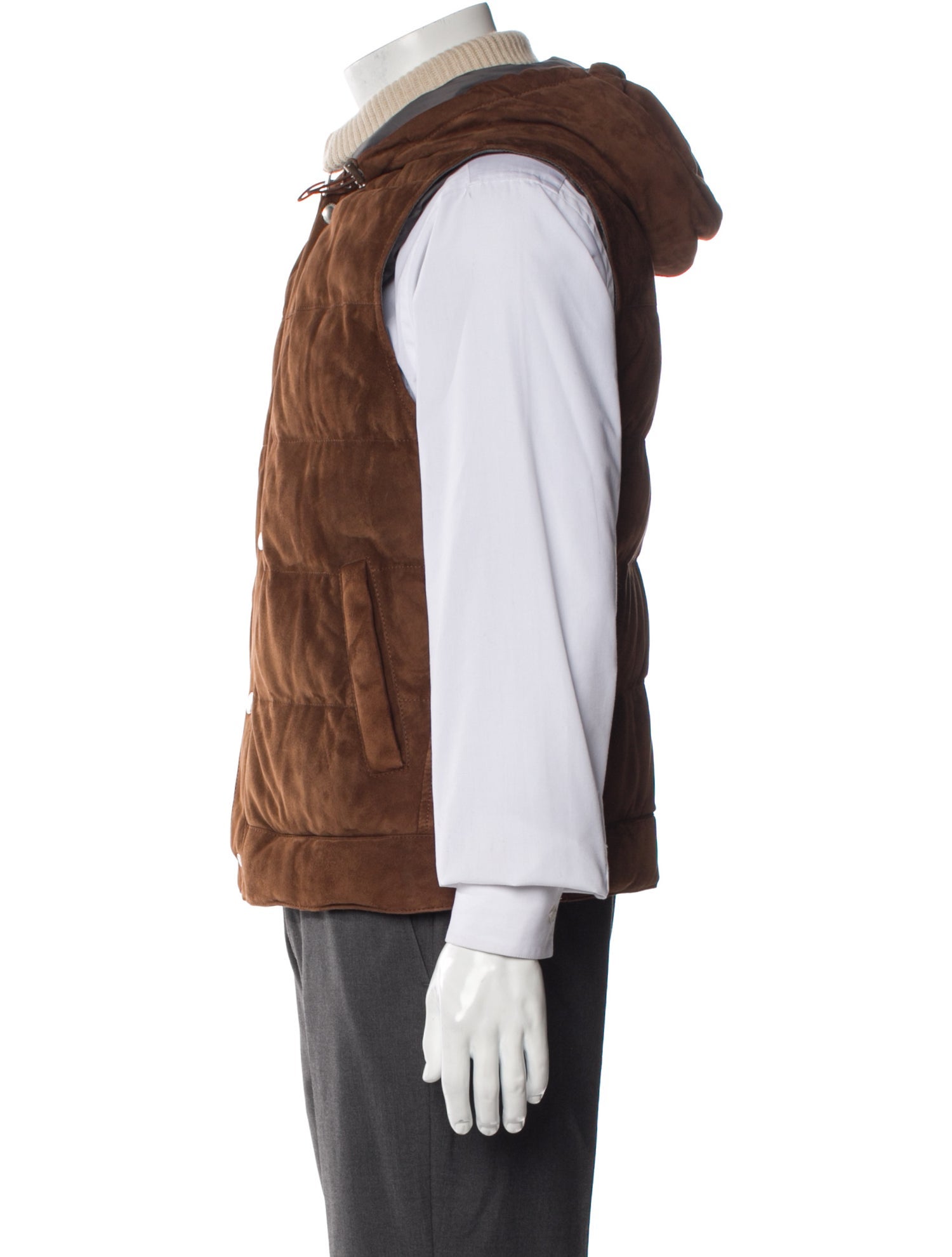 Brunello Cucinelli Leather Vest
