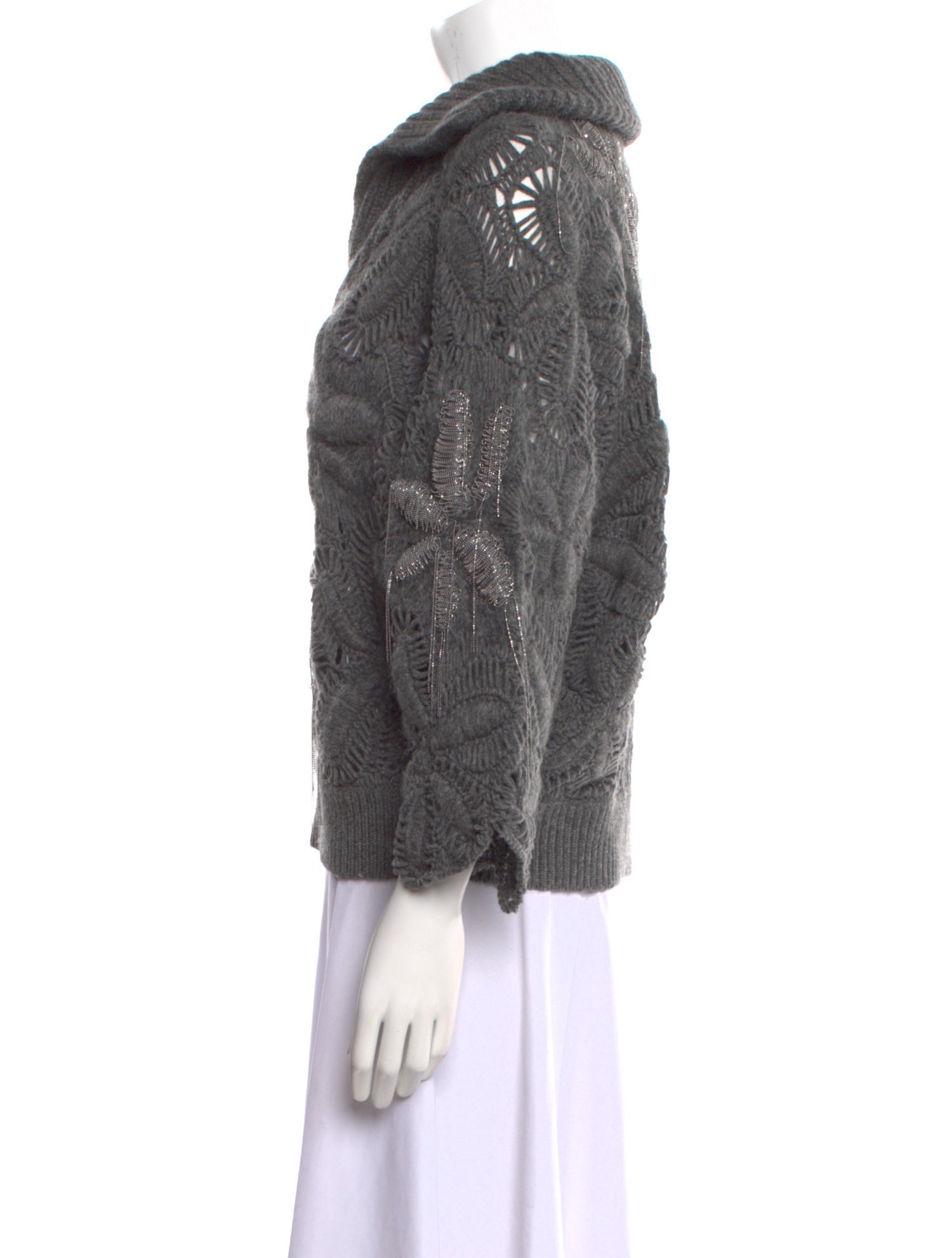 Brunello Cucinelli Cashmere Cowl Neck Sweater w/ Tags