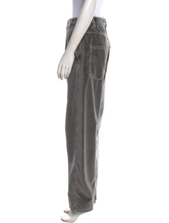 Brunello Cucinelli Velvet Straight Leg Pants
