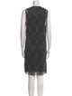 Brunello Cucinelli V-Neck Mini Dress