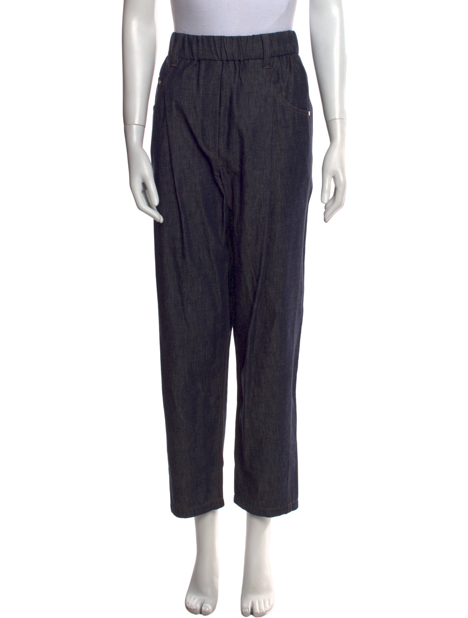 Brunello Cucinelli Straight Leg Pants