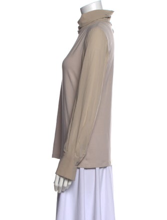 Brunello Cucinelli Turtleneck Long Sleeve Sweatshirt