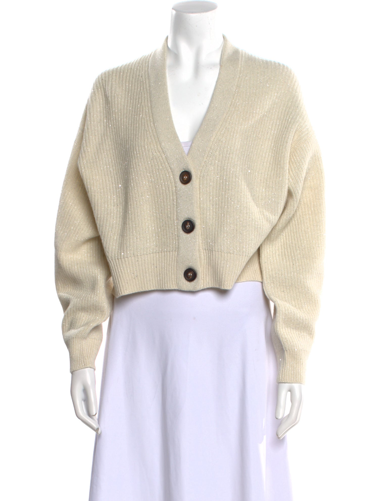 Brunello Cucinelli V-Neck Sweater w/ Tags