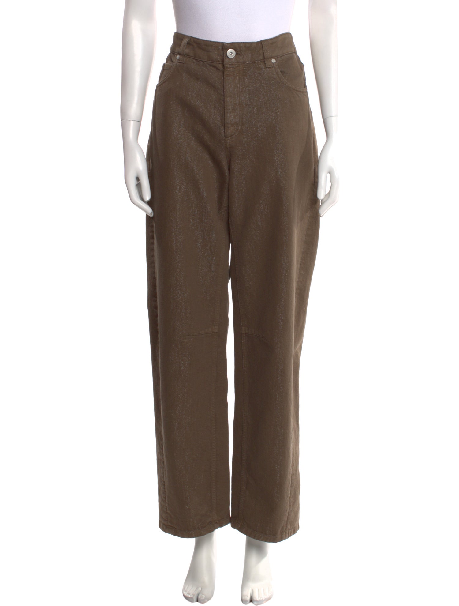 Brunello Cucinelli Wide Leg Pants