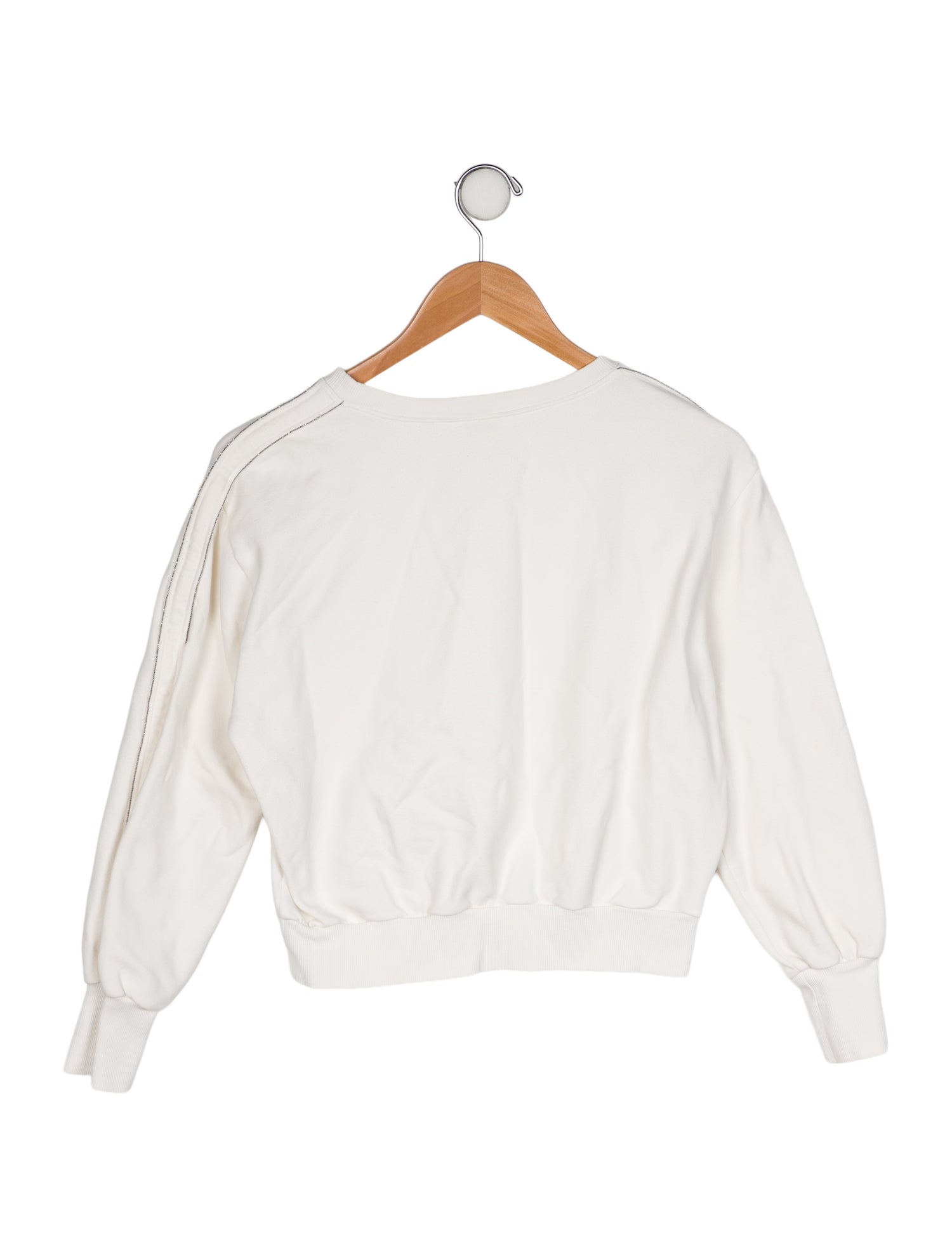 Brunello Cucinelli Solid Crewneck Sweatshirt