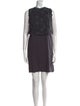 Brunello Cucinelli Crew Neck Mini Dress