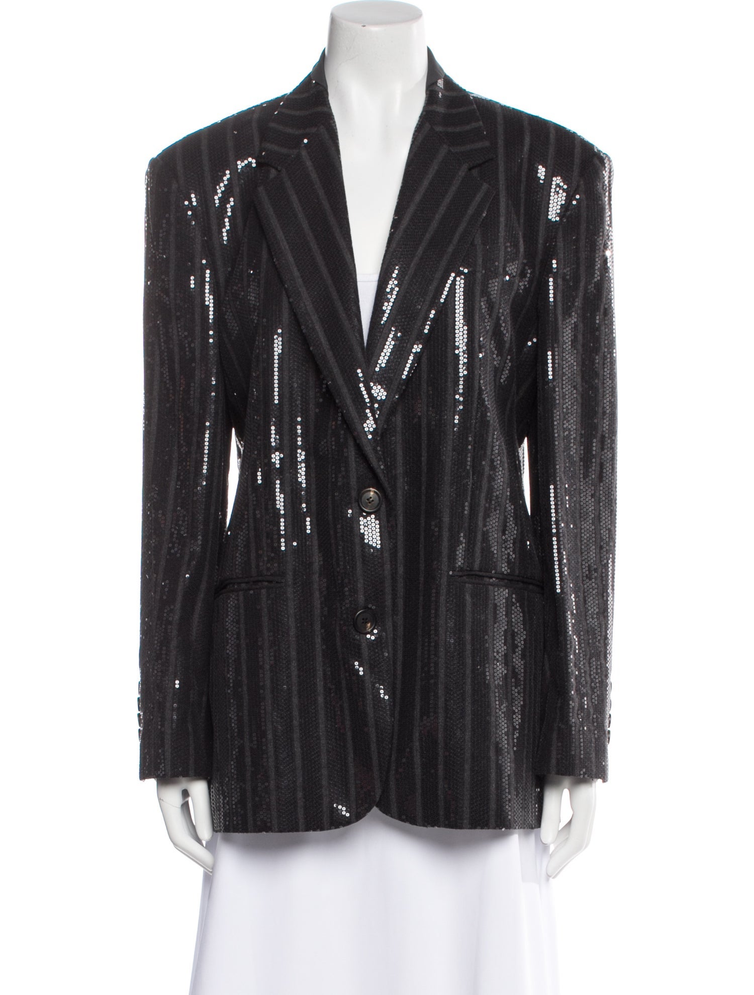 Brunello Cucinelli Virgin Wool Striped Blazer