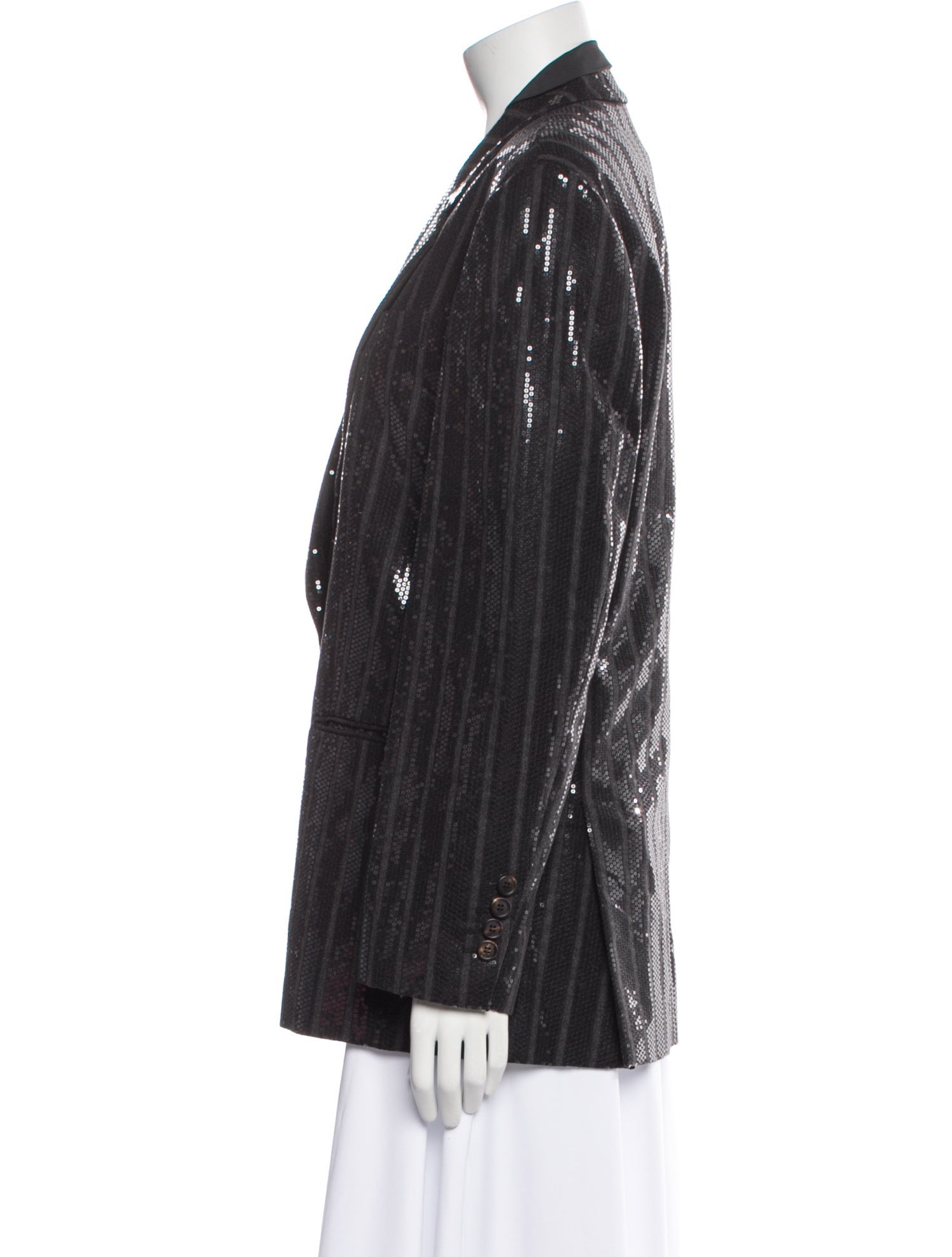 Brunello Cucinelli Virgin Wool Striped Blazer