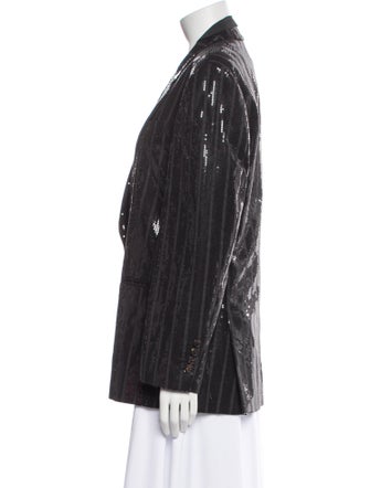 Brunello Cucinelli Virgin Wool Striped Blazer