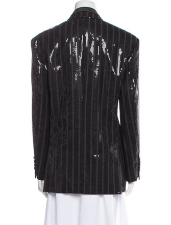 Brunello Cucinelli Virgin Wool Striped Blazer