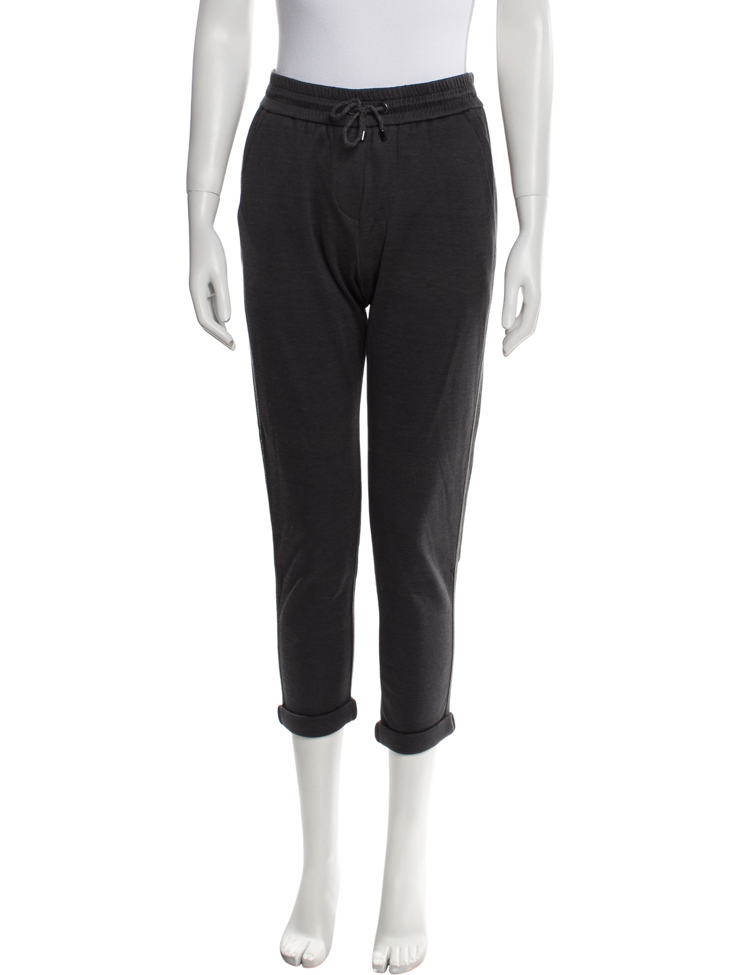 Brunello Cucinelli Crystal Embellishments Sweatpants w/ Tags