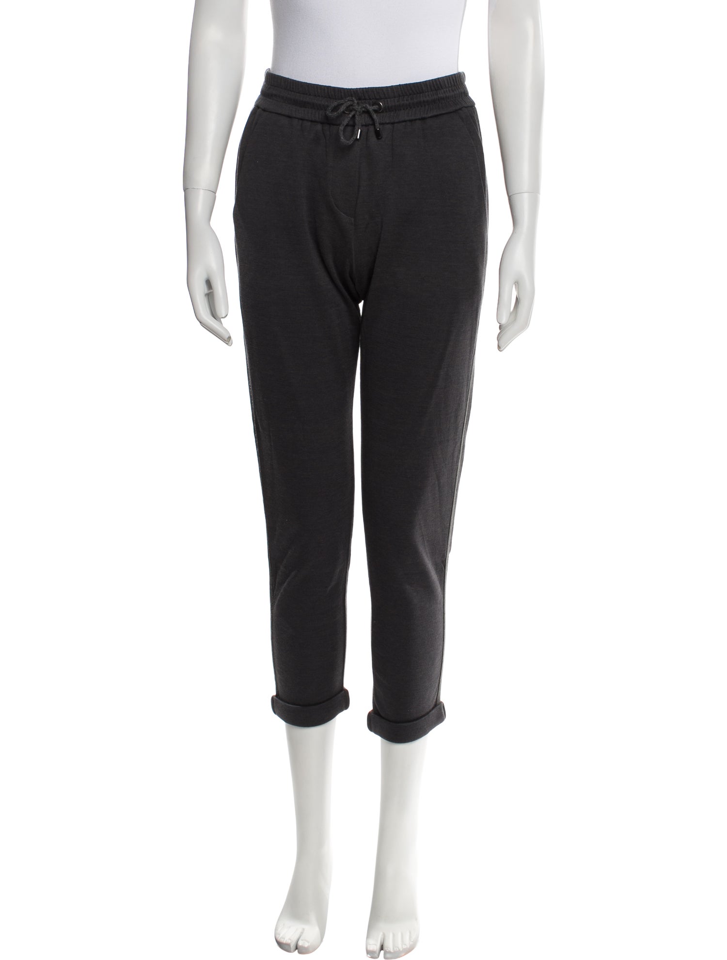 Brunello Cucinelli Crystal Embellishments Sweatpants w/ Tags