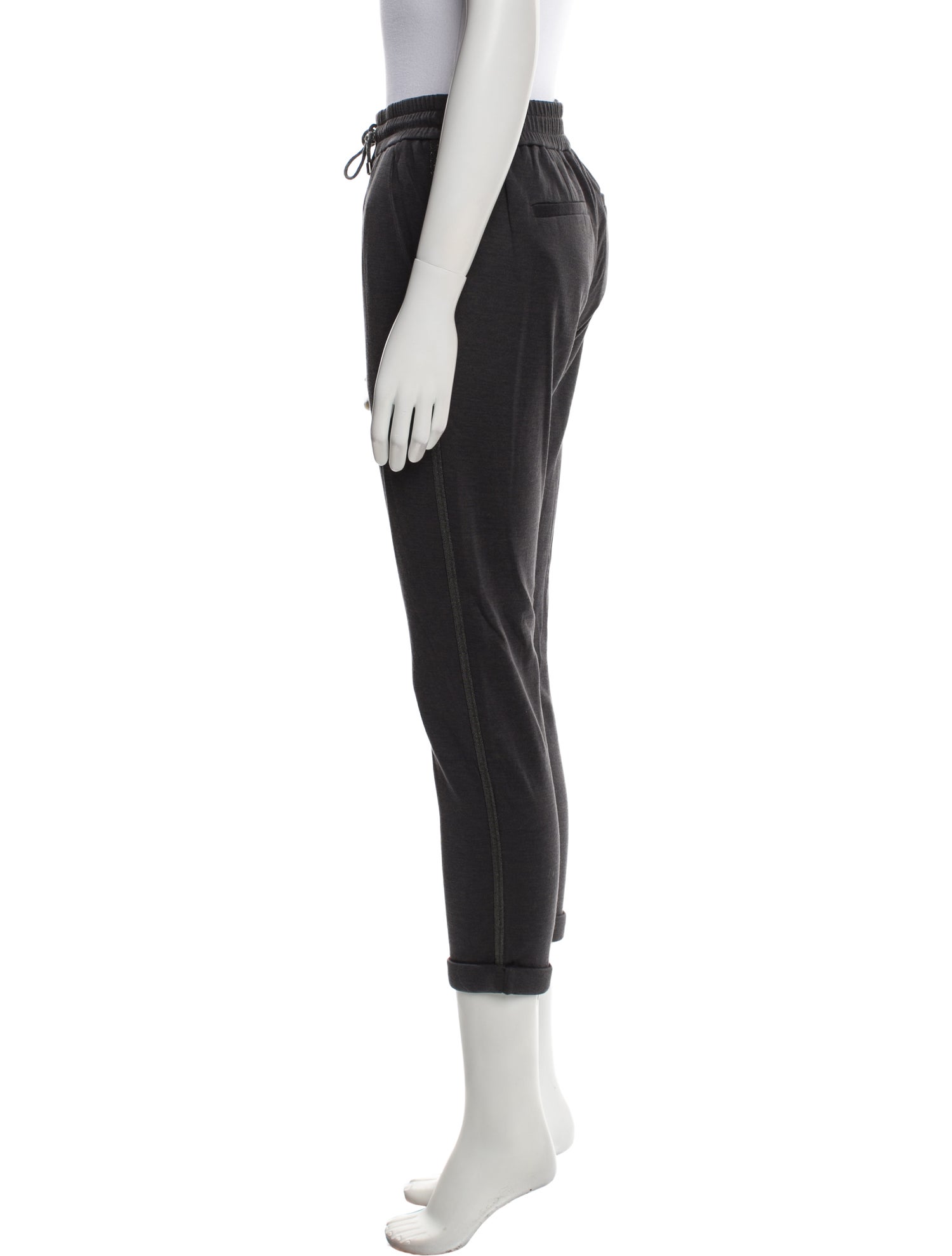 Brunello Cucinelli Crystal Embellishments Sweatpants w/ Tags