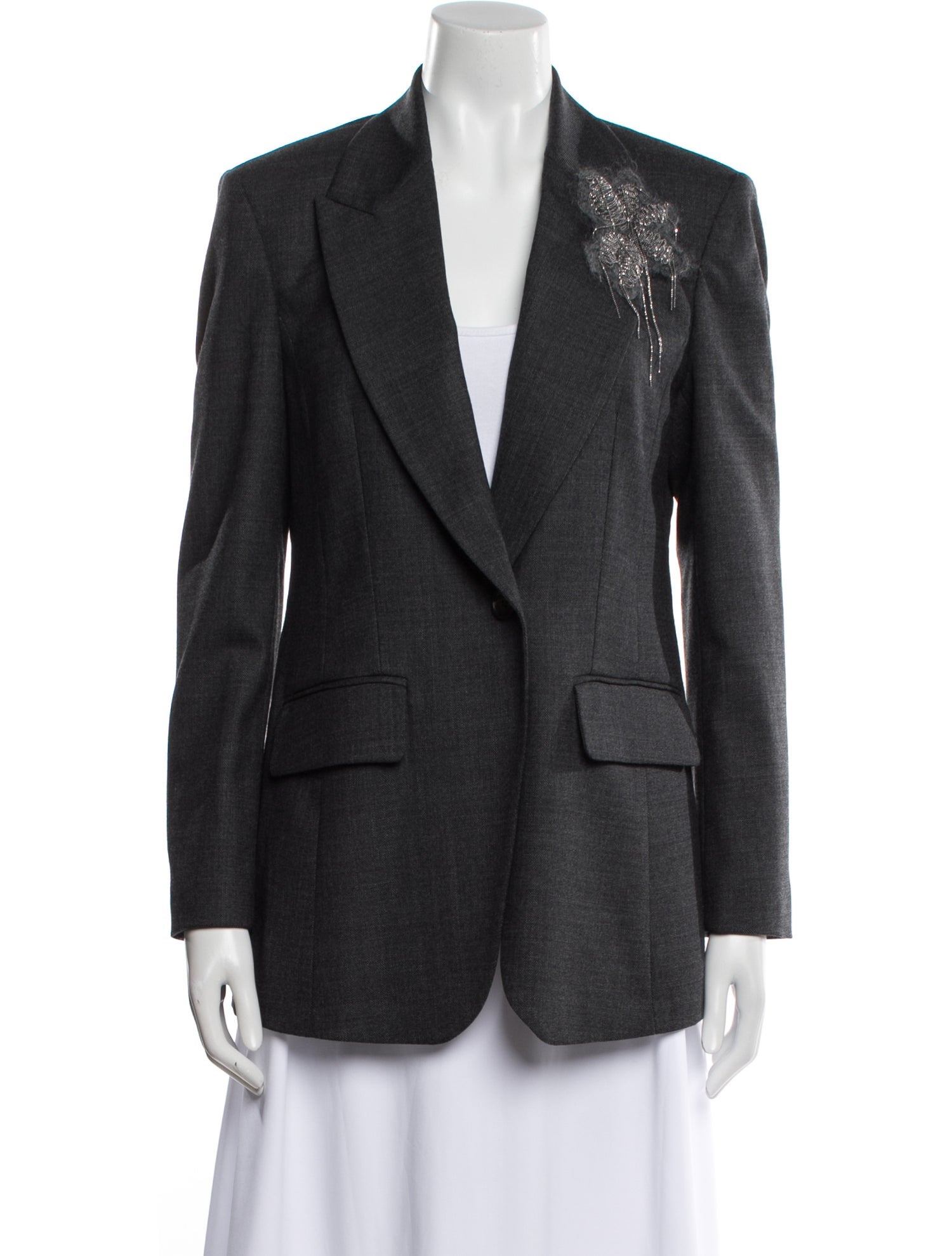 Brunello Cucinelli Virgin Wool Blazer