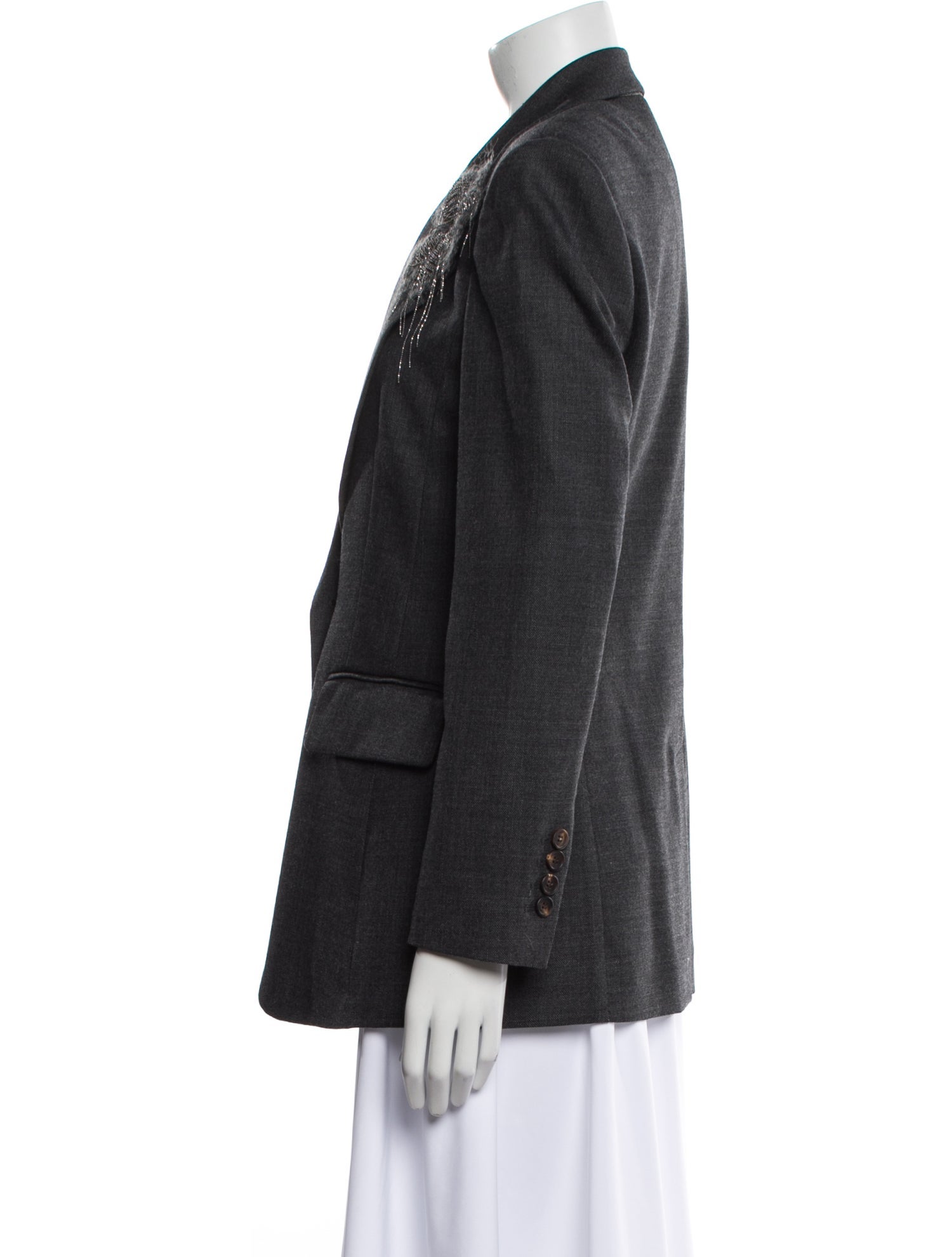 Brunello Cucinelli Virgin Wool Blazer