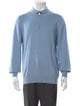 Brunello Cucinelli Cashmere Mock Neck Polo Sweater