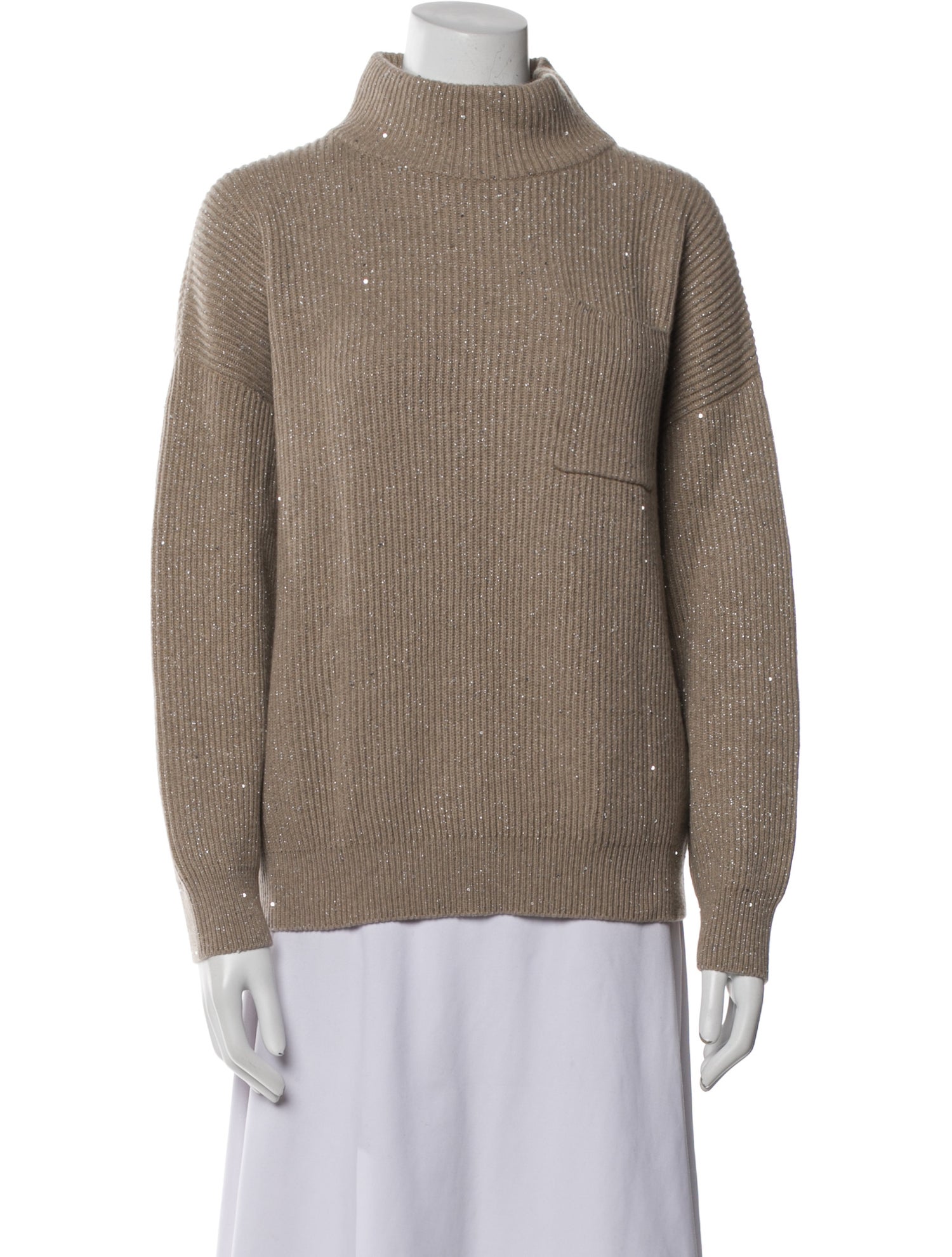 Brunello Cucinelli Wool Turtleneck Sweater w/ Tags