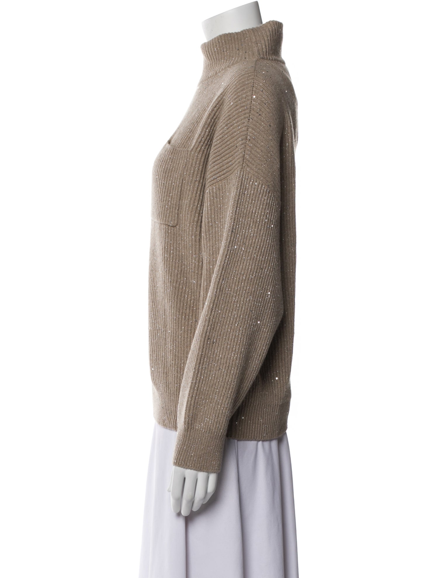 Brunello Cucinelli Wool Turtleneck Sweater w/ Tags