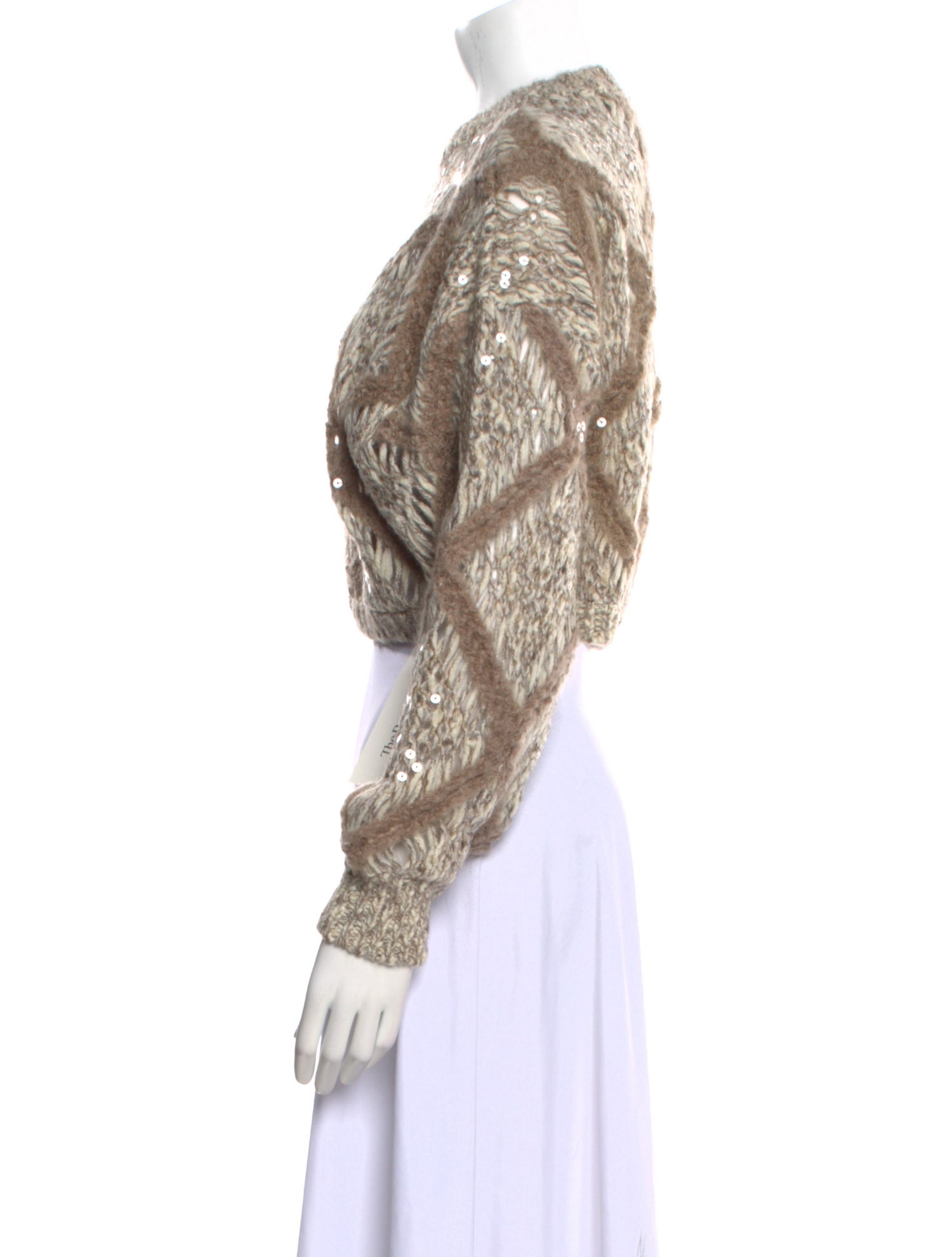 Brunello Cucinelli Wool Crew Neck Sweater w/ Tags