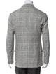 Brunello Cucinelli Silk Plaid Print Blazer