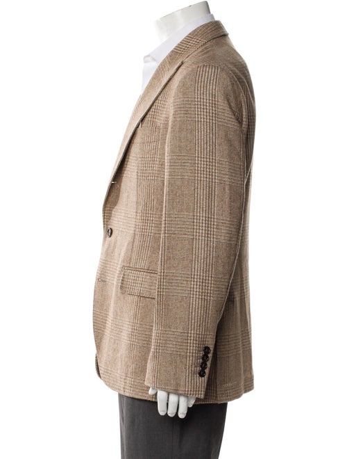 Brunello Cucinelli Plaid Print Blazer