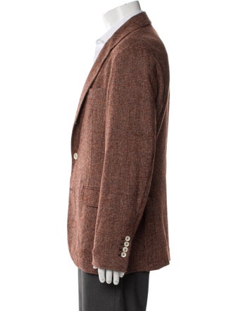 Brunello Cucinelli Plaid Print Blazer