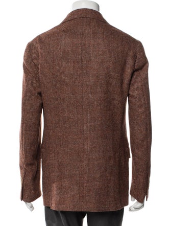 Brunello Cucinelli Plaid Print Blazer