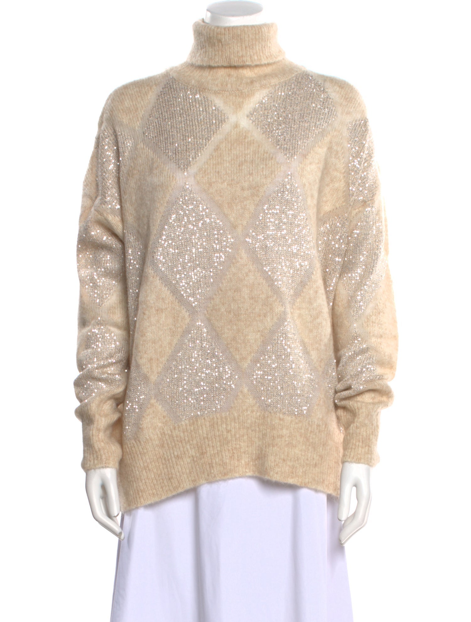 Brunello Cucinelli Wool Turtleneck Sweater w/ Tags