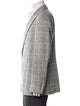 Brunello Cucinelli Silk Plaid Print Blazer