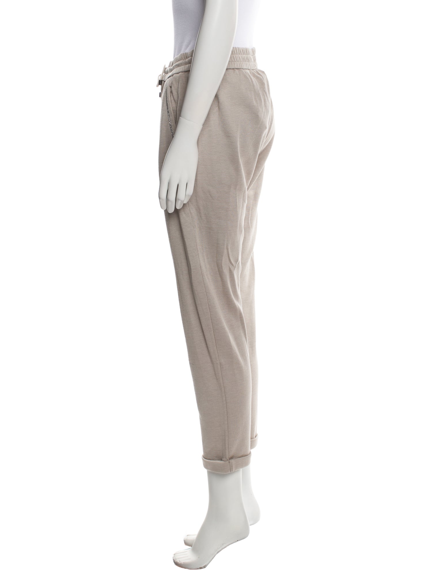 Brunello Cucinelli Crystal Embellishments Sweatpants w/ Tags