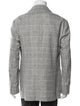 Brunello Cucinelli Silk Plaid Print Blazer