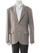 Brunello Cucinelli Wool Plaid Print Blazer