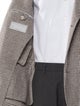 Brunello Cucinelli Wool Plaid Print Blazer