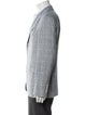 Brunello Cucinelli Silk Plaid Print Blazer