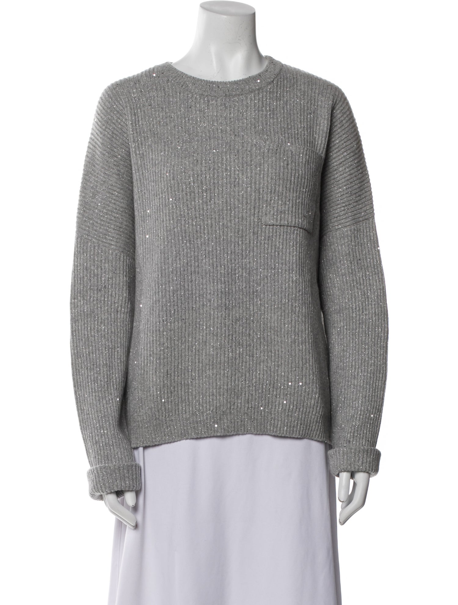 Brunello Cucinelli Cashmere Crew Neck Sweater w/ Tags