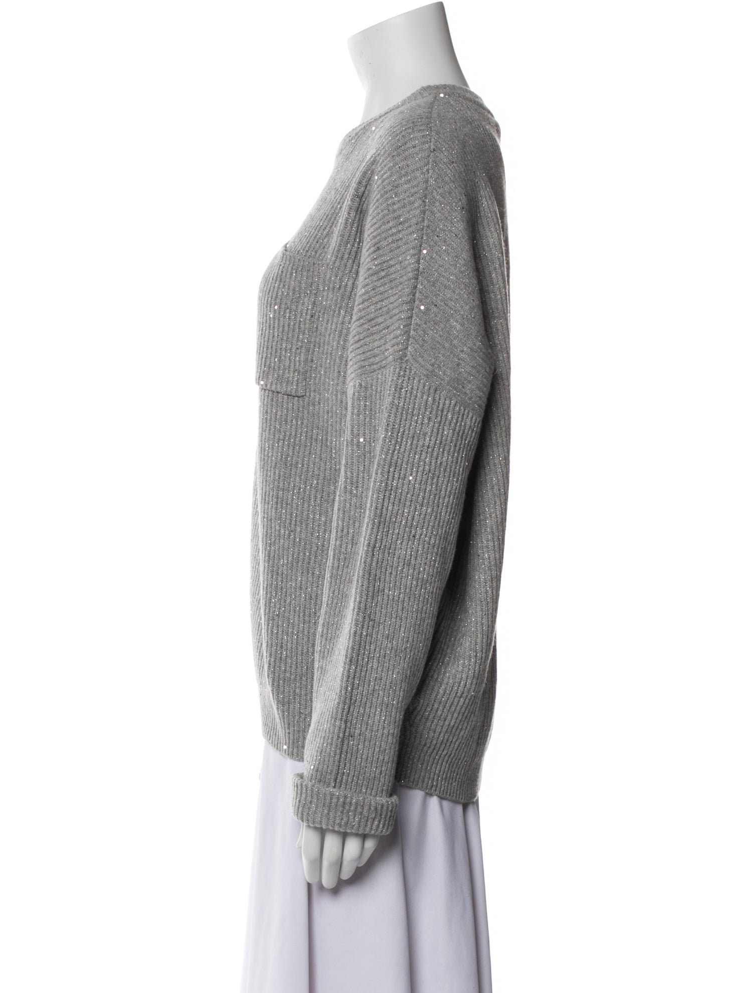 Brunello Cucinelli Cashmere Crew Neck Sweater w/ Tags