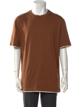 Brunello Cucinelli Crew Neck Short Sleeve T-Shirt