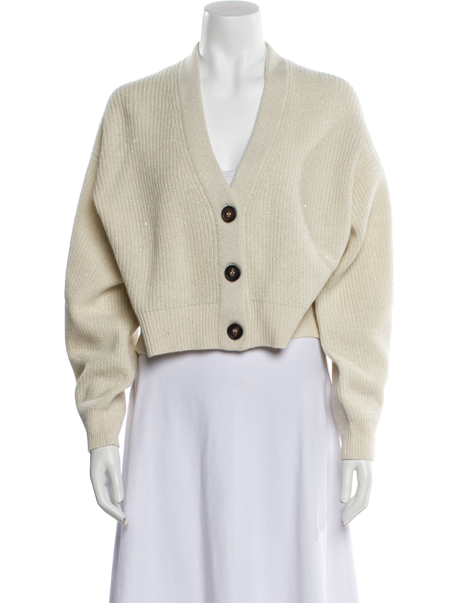 Brunello Cucinelli V-Neck Sweater w/ Tags