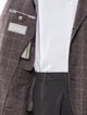 Brunello Cucinelli Silk Plaid Print Blazer