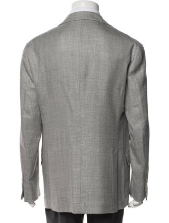 Brunello Cucinelli Wool Striped Blazer